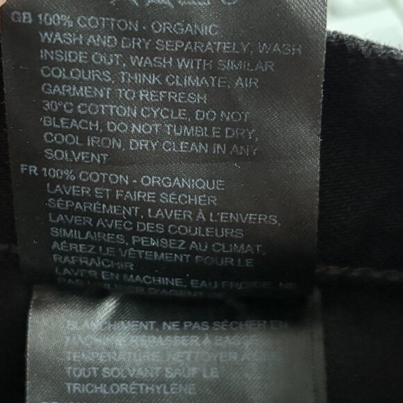 SOLD Toteme Twisted Seam Mid-Rise Straight Cropped Leg Jeans Wm Sz 25 NWT $380 - Picture 14 of 15